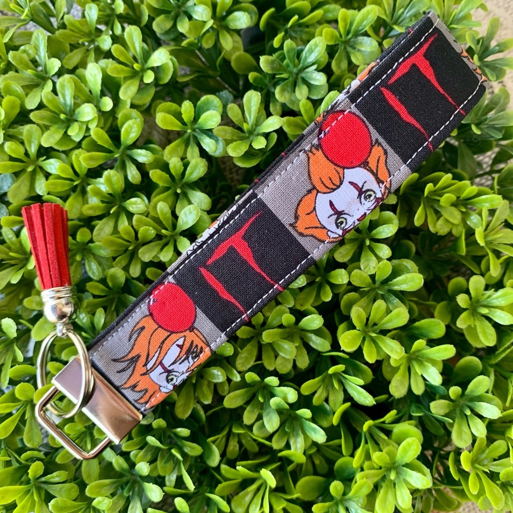 Pennywise keychain wristlet fob